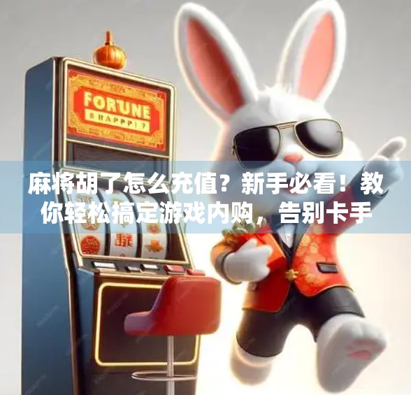 麻将胡了怎么充值？新手必看！教你轻松搞定游戏内购，告别卡手烦恼！