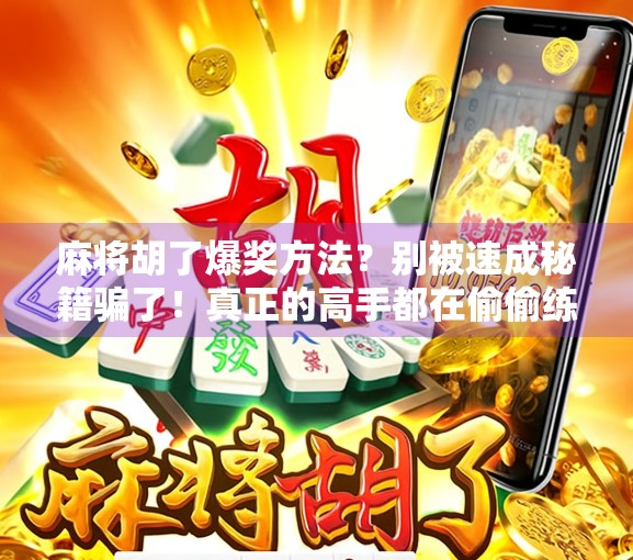 麻将胡了爆奖方法？别被速成秘籍骗了！真正的高手都在偷偷练这3件事！