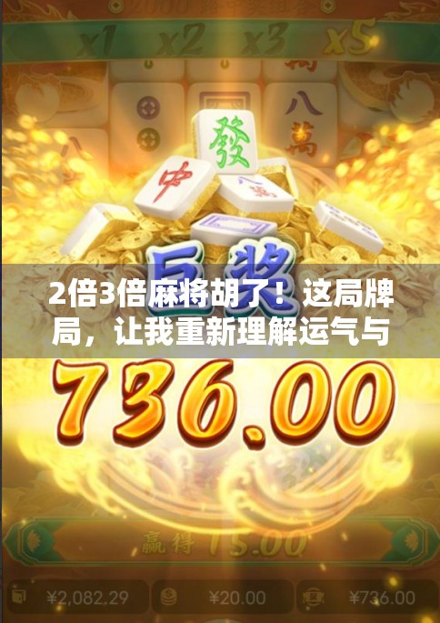 2倍3倍麻将胡了!这局牌局,让我重新理解运气与策略的博弈 2倍3倍麻将胡了!这局牌局,让我重新理解运气与策略的博弈