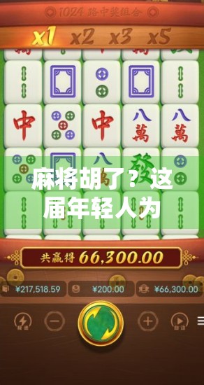 麻将胡了？这届年轻人为什么突然爱上牌桌上的社交？