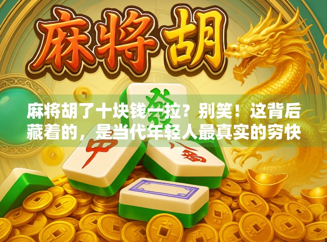 麻将胡了十块钱一拉？别笑！这背后藏着的，是当代年轻人最真实的穷快乐