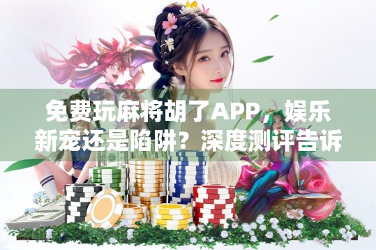 免费玩麻将胡了APP,娱乐新宠还是陷阱?深度测评告诉你真相! 免费玩麻将胡了APP,娱乐新宠还是陷阱?深度测评告诉你真相!